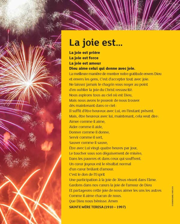 Cultiver la joie ! Réjouissez-vous sans cesse. – Image 3